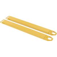 Fork Extensions, 63" L x 7" W, For Fork Width of 6" Mukwa Safety Services