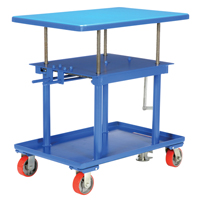 Table &eacute;l&eacute;vatrice hydraulique, 24" lo x 36" la, Acier, Capacit&eacute; 2000 lb Mukwa Safety Services