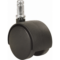 Roulette &agrave; roue double (s&eacute;ries 300/400), Pivotant, Diam&egrave;tre 2" (51 mm), Capacit&eacute; 75 lb (34 kg) Mukwa Safety Services