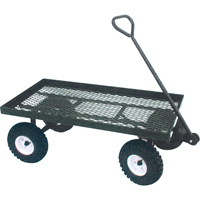 Tip-Resistant Wagons, 20" W x 38" L, 800 lbs. Capacity Mukwa Safety Services