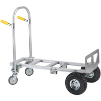 Spartan Jr. Economy Convertible Truck, Aluminum, 1000 lbs. Capacity Mukwa Safety Services