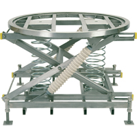 Spring-Operated Pallet Lifters - Pallet Pal&reg;, 43-5/8" L x 43-5/8" W, 4500 lbs. Cap. Mukwa Safety Services