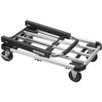 Chariots &agrave; plateforme pliants, Aluminium, 300 lb, 28" lo x 16" la, Hauteur 32" Mukwa Safety Services