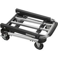 Chariots &agrave; plateforme pliants, Aluminium, 300 lb, 28" lo x 16" la, Hauteur 32" Mukwa Safety Services