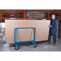 Chariots pour panneaux en placopl&acirc;tre, 44" x 24" x 44", Capacit&eacute; 2000 lb Mukwa Safety Services