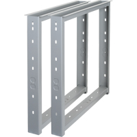 Workbench - Legs, Steel, 22" D x 32" H, Pair Mukwa Safety Services