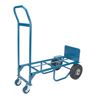 Convertible Deluxe Hand Truck, Steel, 800 lbs. Capacity Mukwa Safety Services