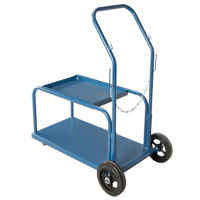 Chariots de soudage Mini-MIG, Roues Caoutchouc, Base de , 1000 lb Mukwa Safety Services