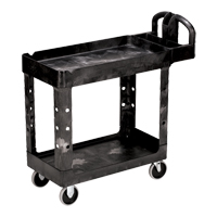 Chariot utilitaire robuste - 4500-88, 2 tiers, 17-1/8" x 33-1/4" x 39", Capacit&eacute; 500 lb Mukwa Safety Services