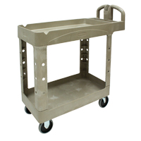 Chariot utilitaire robuste - 4500-88, 2 tiers, 17-1/8" x 33-1/4" x 39", Capacit&eacute; 500 lb Mukwa Safety Services