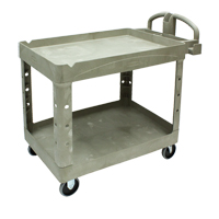 Chariot utilitaire robuste - 4520-88, 2 tiers, 25-1/4" x 39" x 44", Capacit&eacute; 500 lb Mukwa Safety Services