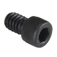 Socket Head Cap Screw, 1/4" Dia. x 3/8" L, Black Oxide Mukwa Safety Services