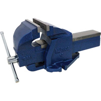 Cast Ductile Iron Bench Vise, 6" Jaw Width, 3-3/4" Throat Depth Mukwa Safety Services