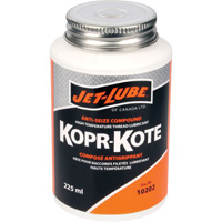 Compos&eacute; pour les colliers de forage et joints doutillage sur les chantiers p&eacute;trolif&egrave;res Kopr-Kote, 225 ml, Canette &agrave; dessus brosse, 450°F (232°C) Temp max. Mukwa Safety Services