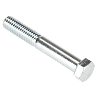 Hex Head Cap Screw, 7/16" Dia., 3" L, Zinc Plated, Coarse, Grade 5 Mukwa Safety Services
