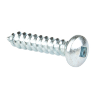 Vis taraudeuse &agrave; t&ecirc;te cylindrique, #14 x 1-1/4" lo, Zingu&eacute; Mukwa Safety Services