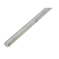 Tige filet&eacute;e, 1"-8, 144" lo, Galvanis&eacute;, Grade Calibre 2 Mukwa Safety Services