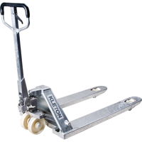 Manual Pallet Trucks, Galvanized, 42" L x 27" W, 5500 lbs. Capacity Mukwa Safety Services