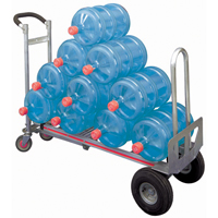 Three-Position Hand Trucks, Aluminum, 750 lbs. Capacity Mukwa Safety Services