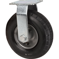 Roulettes pneumatiques, Fixe, 8" (203,2 mm), Pneumatique, 350 lb (158,8 kg) Mukwa Safety Services