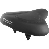 Extra-Wide Comfort Bicycle Seat Mukwa Safety Services