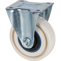 Roulettes sandwich, Fixe, 4" (101,6 mm), Nylon, 440 lb (199,58 kg) Mukwa Safety Services