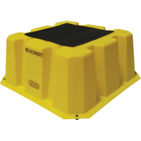 Nestable Industrial Step Stools, 25" x 25" x 10-1/2" High Mukwa Safety Services