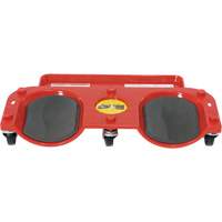 Socle roulant pour les genoux, Plastique, Rouge, Capacit&eacute; 350 lb Mukwa Safety Services