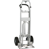 Three-Position Spartan III Convertible Hand Truck, Aluminum, 750 lbs. Capacity Mukwa Safety Services