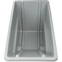 Tilt Truck, Polyethylene, 0.625 cu. yd., 500 lbs. Load Capacity Mukwa Safety Services