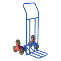 Stair Climbing Hand Truck, Steel Frame, 24" W x 45-3/4" H, 300 lbs. Capacity Mukwa Safety Services