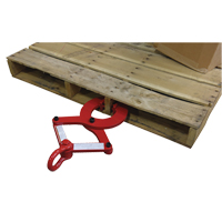 Heavy Duty Pallet Puller, 16 lbs. Weight, 5" Jaw Opening, 6000 lbs. Pulling Capacity, 2" Jaw Height Mukwa Safety Services