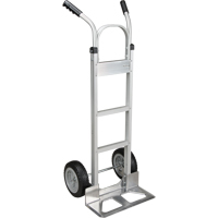Knocked Down Hand Truck, Dual Handle, Aluminum, 50-5/8" Height, 500 lbs. Capacity Mukwa Safety Services