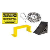 Trousse de cale de roue, français Mukwa Safety Services