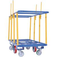 Chariot horizontal pour panneaux, 63-7/16" x 28-1/2" x 40-15/16", Capacit&eacute; 2000 lb Mukwa Safety Services