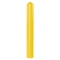 Enveloppe lisse pour butoir, 4" dia. x 56" l, Jaune Mukwa Safety Services