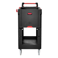 Heavy-Duty Adaptable Utility Cart, 2 Tiers, 17-3/4" x 36" x 46-1/5", 500 lbs. Capacity Mukwa Safety Services