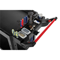 Heavy-Duty Adaptable Utility Cart, 2 Tiers, 17-3/4" x 36" x 46-1/5", 500 lbs. Capacity Mukwa Safety Services