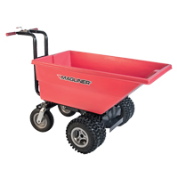 Chariot &agrave; bascule motoris&eacute;, Capacit&eacute; 6 cu.ft., 40" h x 33-1/2" la x 56" p Mukwa Safety Services