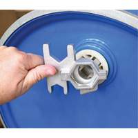 Drum Wrench, 3/4"/2" Opening, 9-1/2" Handle, Stainless Steel Mukwa Safety Services