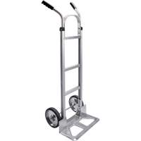 Knocked Down Hand Truck, Dual Handle, Aluminum, 50-5/8" Height, 500 lbs. Capacity Mukwa Safety Services