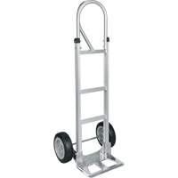 Knocked Down Hand Truck, P-Handle Handle, Aluminum, 52-1/8" Height, 500 lbs. Capacity Mukwa Safety Services