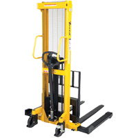 Gerbeur hydraulique manuel, Fonctionnement Pompe manuelle, Capacit&eacute; 2000 lb, Lev&eacute;e max 35" Mukwa Safety Services