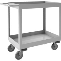 Chariot avec tablettes de calibre industriel, 2 Tiers, 16" la x 34" h x 36-7/16" p, Capacit&eacute; 600 lb Mukwa Safety Services