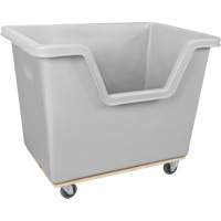 Easy Access Box Truck, Polyethylene, 45-3/4" L x 31-1/4" W x 37-3/4" H, 22 cu. ft. Volume, 1000 lbs. Capacity Mukwa Safety Services