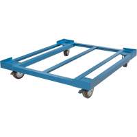 Socle roulant pour palette, 48,5" la x 43" p x 8" h, Capacit&eacute; de 3000 lb Mukwa Safety Services