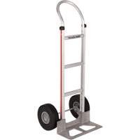 Knocked Down Hand Truck, Continuous Handle, Aluminum, 48" Height, 500 lbs. Capacity Mukwa Safety Services