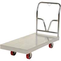 Chariots à plate-forme en aluminium