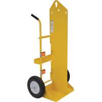 Chariot pour chalumeau et bouteille &agrave; gaz, Roues Rempli de mousse, Base de 23-13/16" la x 22-13/16" lo, 500 lb Mukwa Safety Services