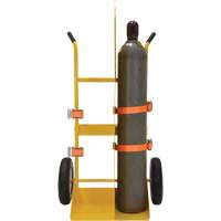 Chariot pour chalumeau et bouteille &agrave; gaz, Roues Rempli de mousse, Base de 23-13/16" la x 22-13/16" lo, 500 lb Mukwa Safety Services
